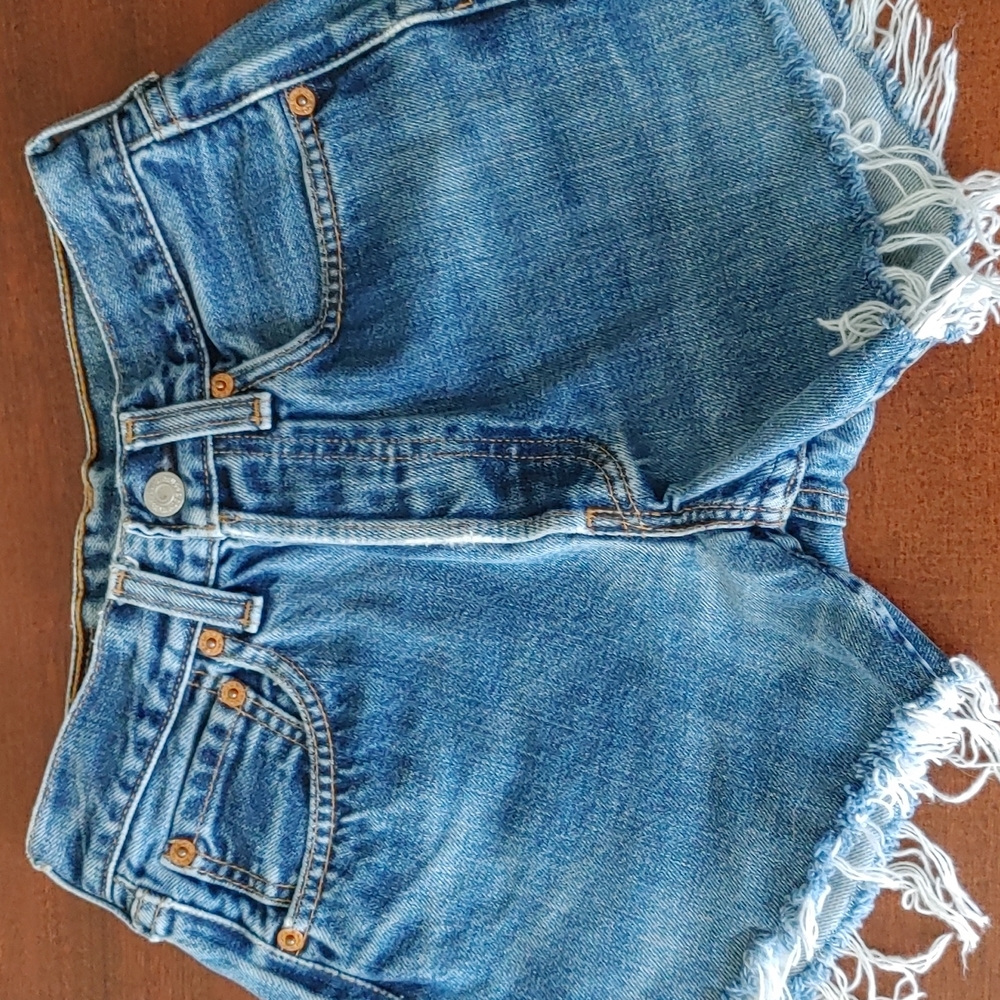 Levi's Blue Jean Shorts for Women